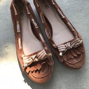 Abound leather loafer moccasins